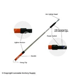 Pyro Putty Extendable Arc Lighter -Hunting Gear Shop 2940003 parts